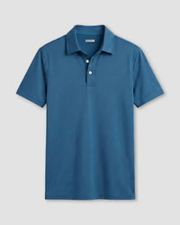 Signature Button Polo - Dark Blue