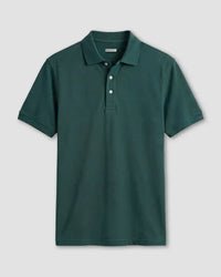 Signature Classic Button Polo - Bottle Green