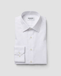 White Cotton Poplin Shirt