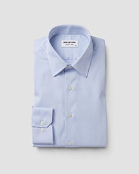2-Ply Egyptian Cotton Blue Soft Twill Shirt