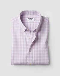 Lavender Oxford Checked Shirt