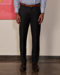 Valtero Structured Ready-to-Wear Dress Pants - Black