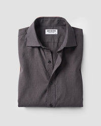 Grey Melange Oxford Shirt