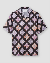 Black Aztec Printed Shirt