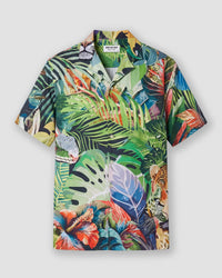 Multicoloured Tropical Printed Shirt