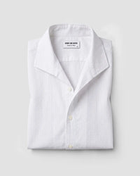 Lumiere Seersucker Shirt - White