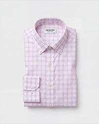 Luthai Light Pink & Blue Checked Shirt