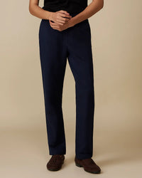 Sunscape Relaxed Linen Pants - Navy