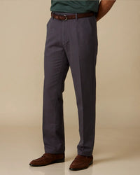 Sunscape Relaxed Linen Pants - Dark Grey