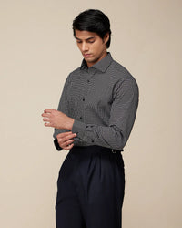 Black & White Polka Dot Print Shirt