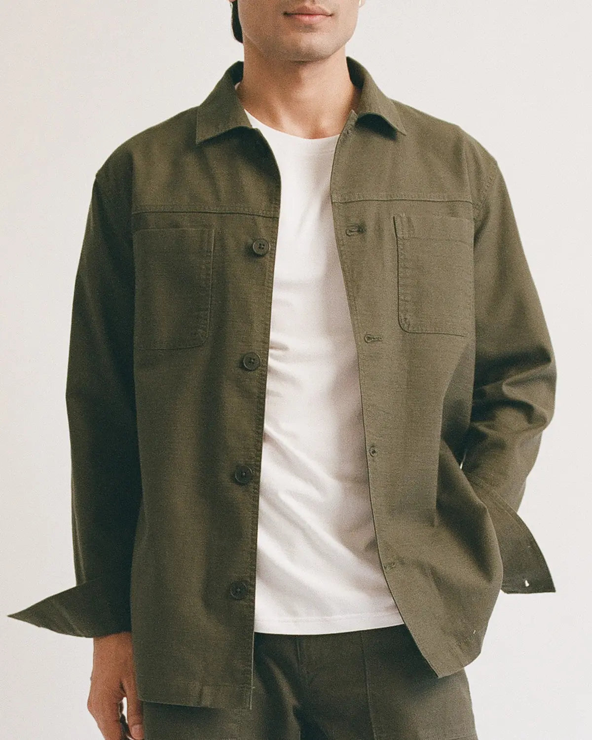 BSC X Rid Burman Dark Green Co-ord Set