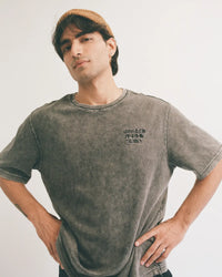 BSC X Rid Burman Washed T-Shirt - Black
