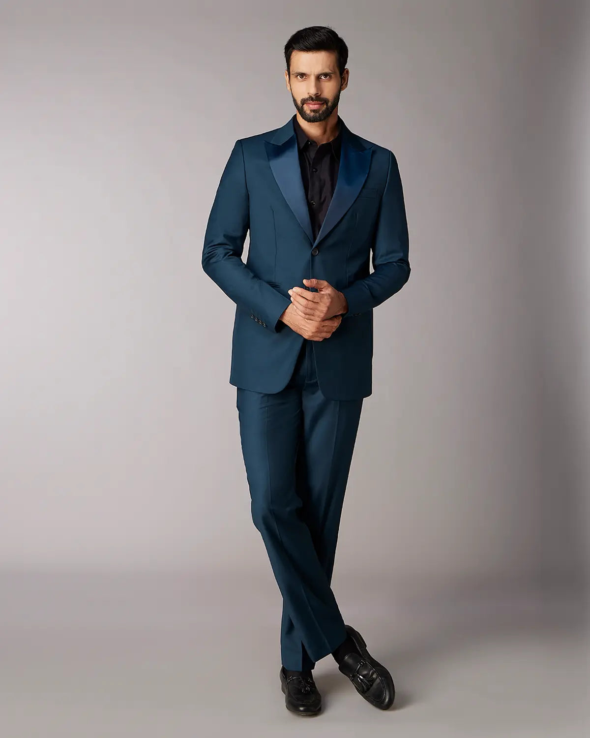 The Wexford Wool-Blend Suit - Teal