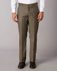 Lorenzo Twill Dress Pants - Dark Olive